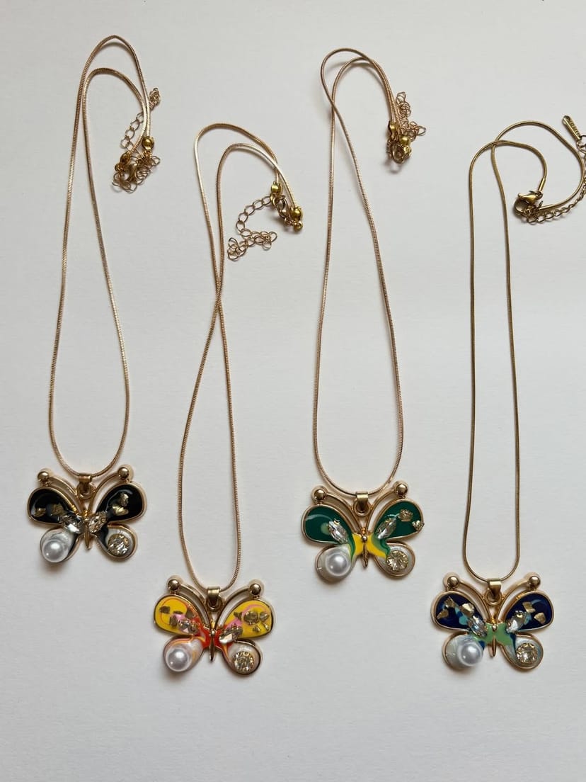 Fairycore Butterfly Neckpieces